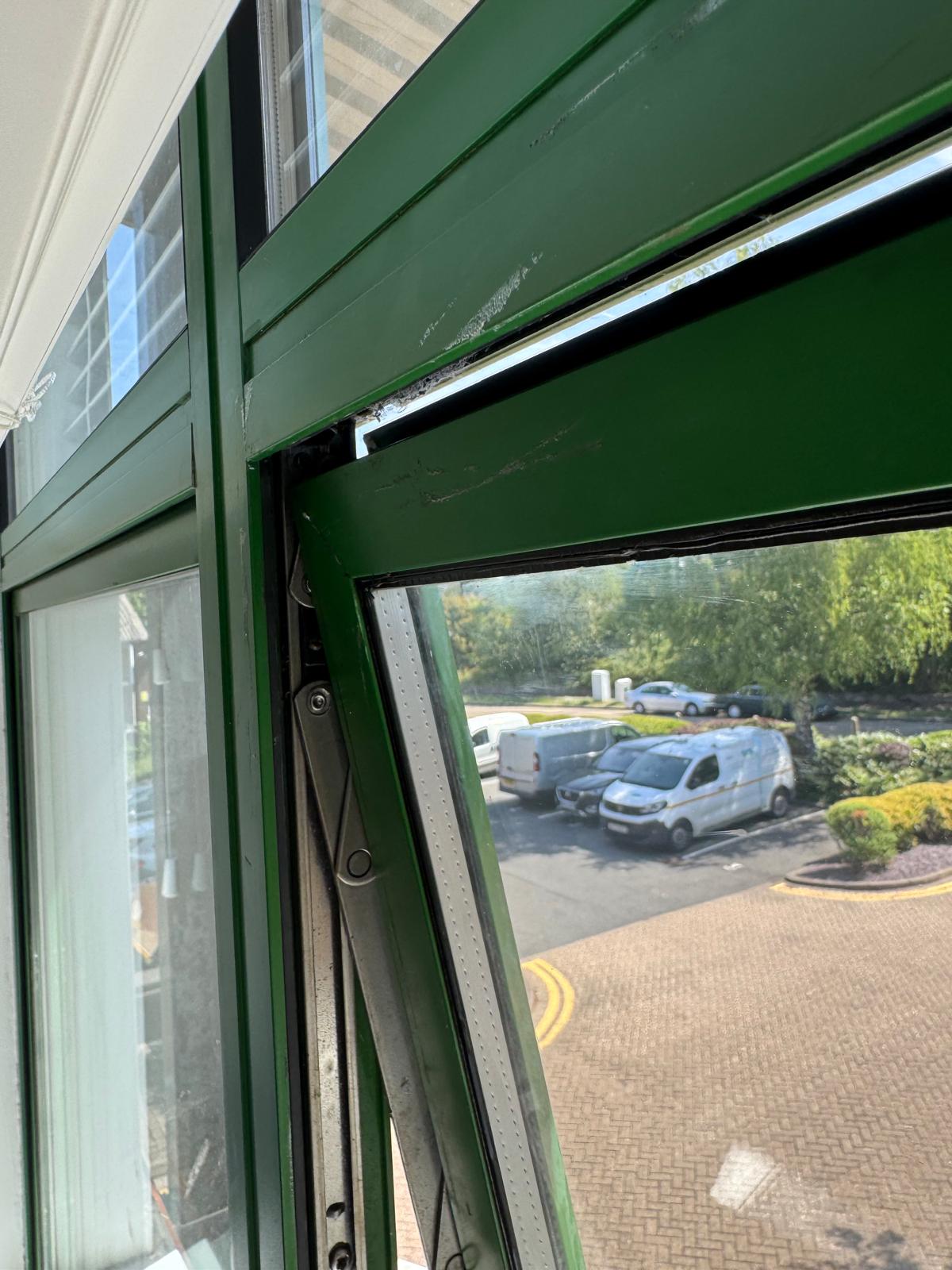 Commercial Window Friction Stay Repair