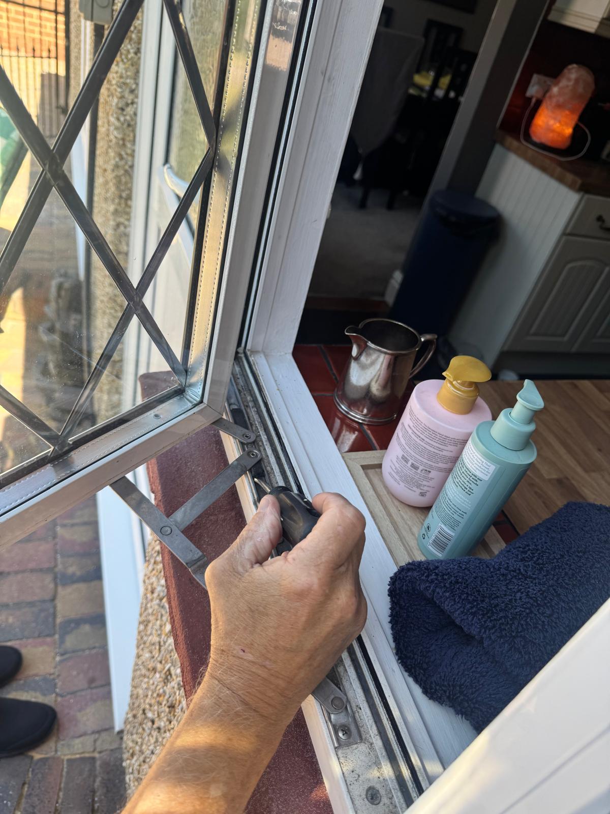UPVC Window Friction Hinge Repair