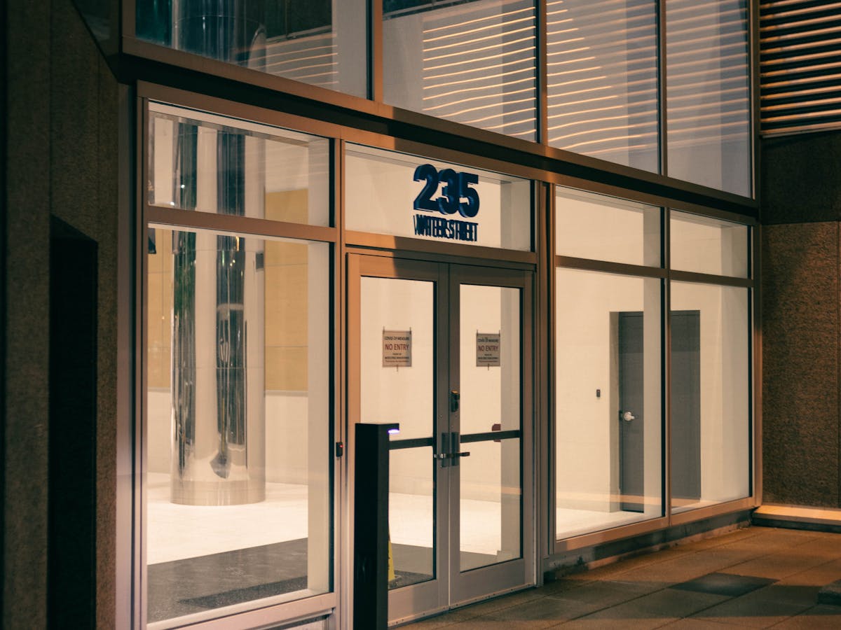 Aluminium Shop Doors